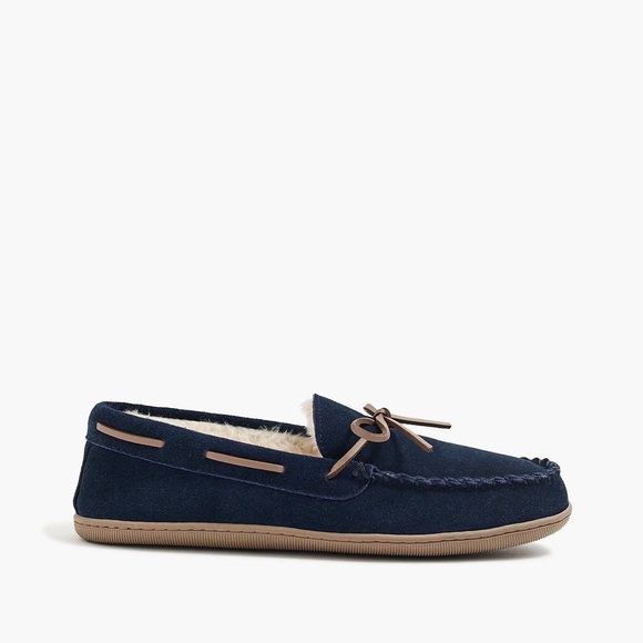 JCrew Slipper Faux shearling moccasin - Picture 2 of 7